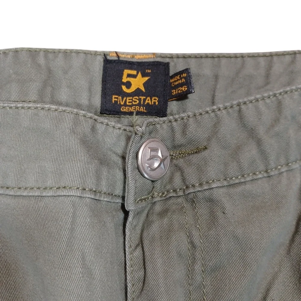 5 Star General Bush Pants Double Knee Cargo Utility Skinny Jogger 3